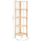  Kutne police od cedrovine 27 x 27 x 110 cm | shoptok.hr