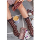 ZOOKSY/RAINBOW SOCKS Rainbow Socks Milky Chocolate 1 Pair | ePonuda.com