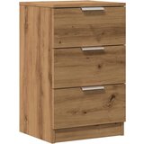 Maison Chic Nočna omarica - Nočna miza artisan hrast 40x36x65 cm inženirski les, (21687269) | Shoptok.si