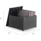 Juinsa Vrtni stol od umjetnog ratana 56x56 cm – | shoptok.hr