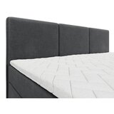 MID.YOU DRUŽINSKA POSTELJA 270 cm x 200 cm , les, tekstil, leseni material antracit | Shoptok.si