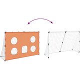  Dječji nogometni gol s podlogom za metu i loptom 182x62x118 cm | Eponuda.ba