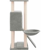  Penjalica za mačke sa stupovima za grebanje svjetlosiva 96 cm | shoptok.hr