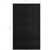  Otirač perivi crni 90 x 150 cm | shoptok.hr