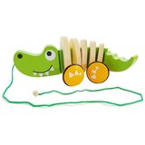  krokodil na kotačima 18 cm - zeleni | shoptok.hr
