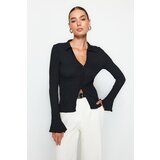 Trendyol Shirt - Black - Slim fit Cene