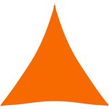 vidaXL Senčno jadro oksford blago trikotno 3,6x3,6x3,6 m oranžno Cene