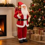  Figura Djed Božićnjak Crvena 110 cm Poliester Cijene
