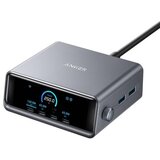 Anker prime (250w, 6 ports) gan desktop charger - silver Cene