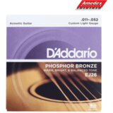  ŽICE ZA AK. GIT. D’ADDARIO EJ26, PH. BR., 11-52 | Eponuda.ba