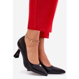 VINCEZA Elegant Heels on a Flared Stiletto | ePonuda.com