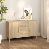  Komoda boja hrasta sonome 100x36x60 cm od konstruiranog drva | shoptok.hr