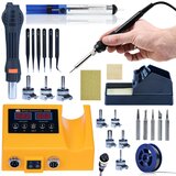 Rosfix SET SPAJKALNA POSTAJA OH660 – 2V1 HOT-AIR IN GROT, LED, 660W | 100–500°C, 22 MM, 230V, 3,3 KG, (5000075856) | Shoptok.si
