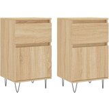  Komode 2 kom boja hrasta sonome 40x35x70 cm konstruirano drvo | shoptok.hr