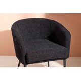 Venture Home fotelja Fluffy, crna | shoptok.hr