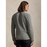 Polo Ralph Lauren Pletena jopa siva / temno siva | Shoptok.si