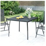  Vrtni stol antracit 100x100x7 cm od čelične mreže | shoptok.hr
