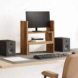  Organizator za stol podesivi boja drva 40 x 17 x 41 cm drveni | shoptok.hr