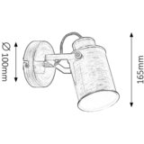  Svjetiljka Peter 5981 RABALUX | shoptok.hr