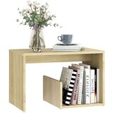 Bočni stolić boja hrasta sonome 59 x 36 x 38 cm od iverice | shoptok.hr