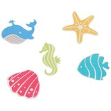 Spirella Dječje protuklizne podloge 5 kom za kadu 12x12 cm Waterworld – Cijene