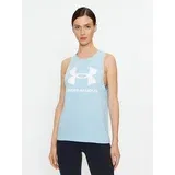 Under Armour Top Ua W Live Sportstyle Tank 1356297 Modra Loose Fit