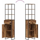  Kupaonski ormar Staro drvo 40 x 30 x 180 cm Konstruirano drvo | shoptok.hr