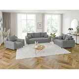 Ropez Siva sofa od bouclé tkanine 210 cm Ariella – | shoptok.hr