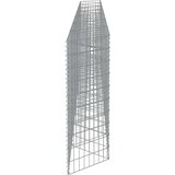  Gabionski zid od pocinčanog čelika 450 x 30 x 100 cm | shoptok.hr