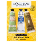 L'occitane Soft Hands Trio krema za ruke 30 ml