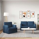 SOFA 2 pcs Plava Metal | shoptok.hr