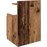 vidaXL Noćni ormarić s 2 ladice staro drvo 40x36,5x62 cm | shoptok.hr