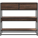  Konzolni stol boja hrasta 90x35x80 cm konstruirano drvo | shoptok.hr