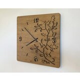  Li-Go 5499/DUB2 - Zidni sat 1xAA 40x40 cm hrast | Eponuda.com