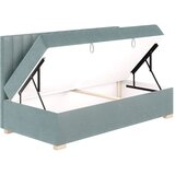 Ghado Plavi dječji krevet s prostorom za odlaganje s madracem 90x200 cm Chill - | shoptok.hr