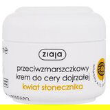 Ziaja Sunflower Anti-Wrinkle Cream krema protiv bora za zrelu kožu 50 ml za ženske | shoptok.hr