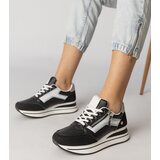 D/CEO Black sports sneakers decorated with a zipper Syvilla | shoptok.hr