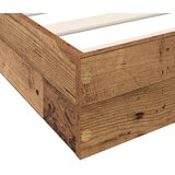  Okvir kreveta za pod Staro drvo 80 x 200 cm Konstruirano drvo | Eponuda.ba