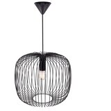 Nordlux visilica BERONI na sajli, 1xE27/60W/230V, crne boje, prečnik 40 cm | Eponuda.com