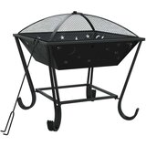 vidaXL Kurišče z grebljico 50 cm XXL jeklo | Shoptok.si
