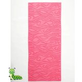 Plažni peškir talas pink - 70x170