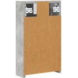  Kupaonski ormar s ogledalom Betonski sivi 30 x 10,5 x 50 cm | shoptok.hr