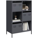  Visoka komoda antracit 68x39x103,5 cm od čelika | shoptok.hr