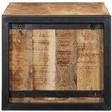 vidaXL TV omarica 80x30x25 cm Masivni neobdelan les Mango | Shoptok.si