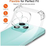 Techsuit Shockproof Clear Silicone prozirna maskica otporna na udarce za Honor 600 Lite | shoptok.hr