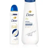 Advanced Care Deeply Nourishing ugodno pakiranje deodoranta in gela za prhanje