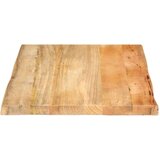 Stolna ploča 70x60x2 5 cm od masivnog drva manga sa živim rubom | shoptok.hr