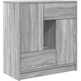  Komoda s ladicama i vratima siva sonoma 70,5x34x74,5 cm | shoptok.hr