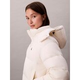 Calvin Klein Jeans Prijelazna jakna 'ESSENTIAL' bijela | shoptok.hr