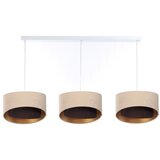  Luster na sajli GALAXY 3xE27/60W/230V bež/smeđa/zlatna | Eponuda.com